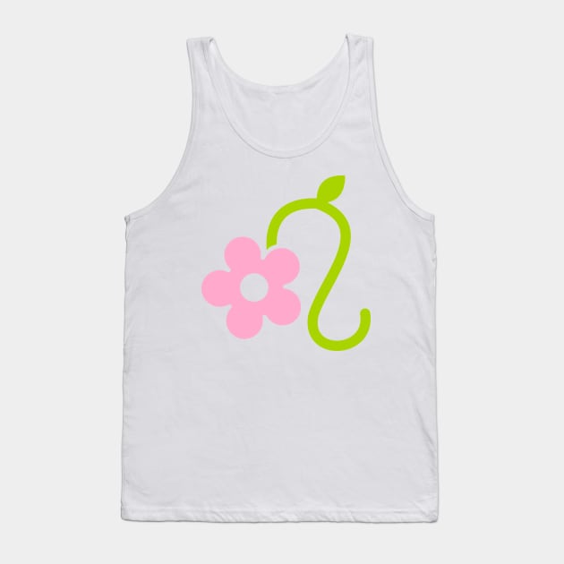 Floral Leo Tank Top by CoreyUnlimited